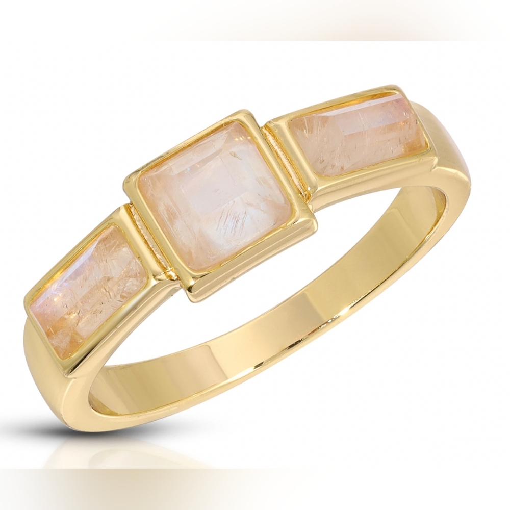Joy Dravecky North Star Moonstone Ring